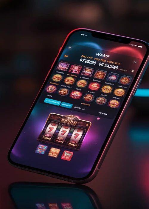 Übersicht des Spassino Casino Hauptbildschirms mit beliebten Slots, Live-Casino-Optionen und einem Banner für den 20€ Willkommensbonus, optimiert für Desktop- und Mobilgeräte.