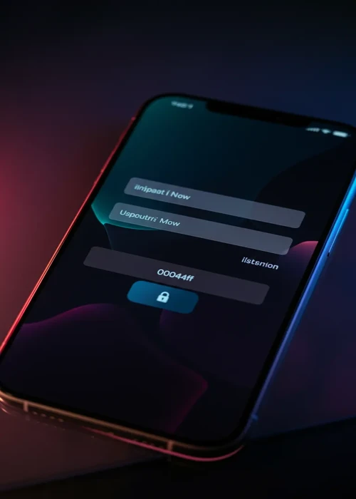 Spassino Casino Login-Formular auf einem Smartphone, symbolisiert einfachen und sicheren Zugang zum Spielen